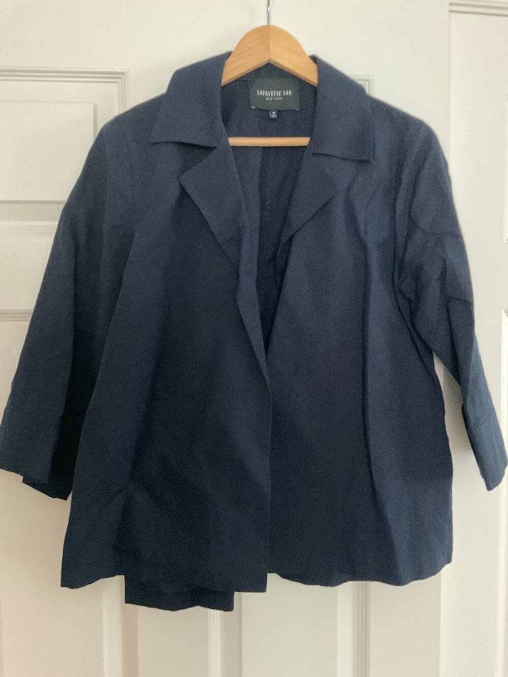 Lafayette Navy Blue Jacket (NWOT) Medium